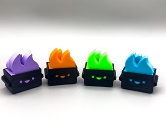 Dumpster Fire Desktop Display Office Decor Desk Decor