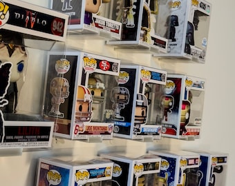 Funko Pop Display Shelf, Wall Mount Rack