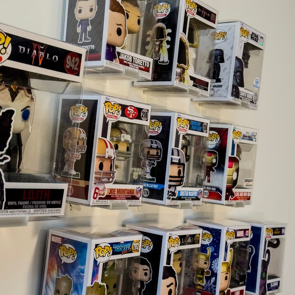 Funko Pop Display Shelf Wall Mount Rack For Standard Funko Pop Boxes Funko Pop Stand