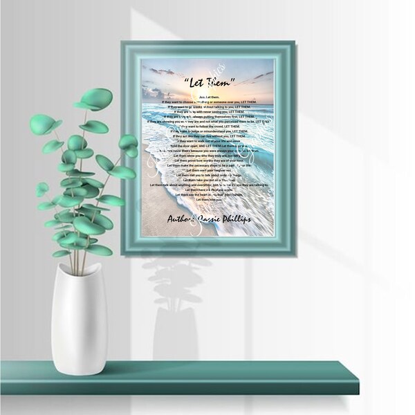Let Them by Cassie Phillips - Etsy