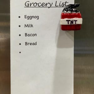 TNT Refrigerator Magnet