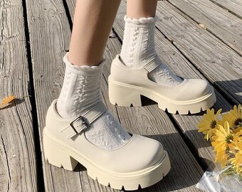 mary jane white shoes