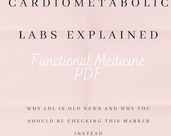 ApoBとLp(a)の説明 Cardiometabolic Labs/PDF/患者教育用ハンドアウトと機能医学ガイド