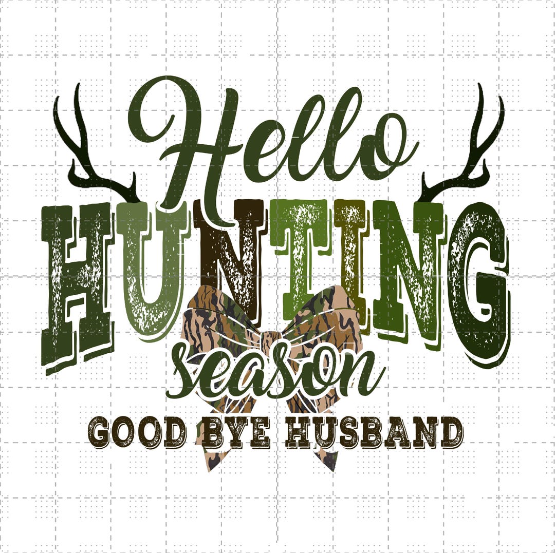 Camo Coquette Bow PNG Girls' Hunting Season Sublimation Design With