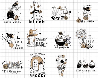 Boo-Halloween-Bundle-Sublimation Digital Download