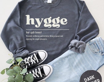 Hygge shirt, Cottagecore clothing, Hygge, Hygge gift, Aesthetic clothes, Aesthetic shirt,Cozy shirt,Crewneck sweatshirt,Cute fall sweatshirt