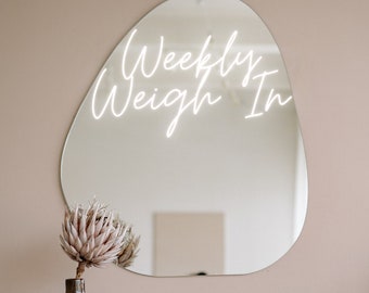 Mirror Weekly Weight Loss Tracker