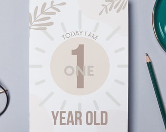 25 Baby Meilenstein Karten, Unisex Meilenstein Karten, Schwangerschaft, Baby Shower Geschenk, neues Baby Geschenk