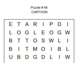 Wortsuchrätsel | 101 druckbare Puzzleseiten für Kinder | Digital | Druckbare Seiten | Sofortiger Download PDF