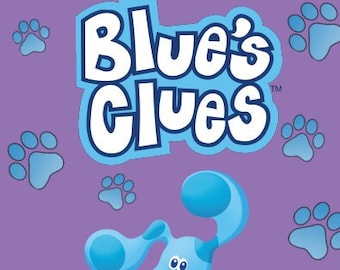 Lot de 20 pages de pages à colorier Blues Clues pour enfants. Téléchargement numérique