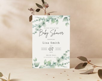 Hochzeitseinladungsvorlage, Save The Date, Hochzeitseinladung, druckbare Einladung, bearbeitbare Einladungen, digitale Einladung