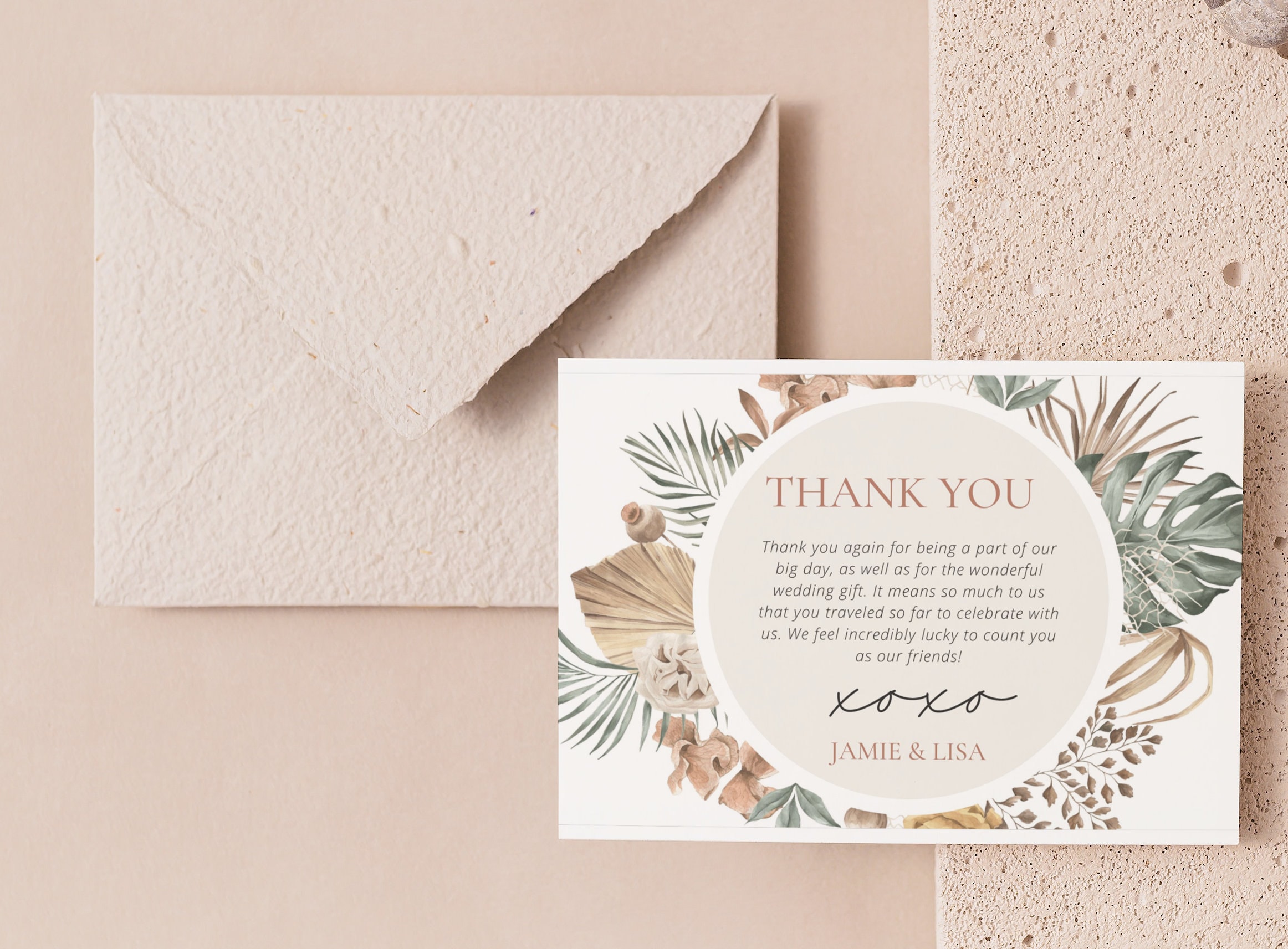 Wedding Gift Thank You Card Template, Thank You Card Printable, Gift Wedding Gift Thank You Card Template, Thank You Card Printable, Gift