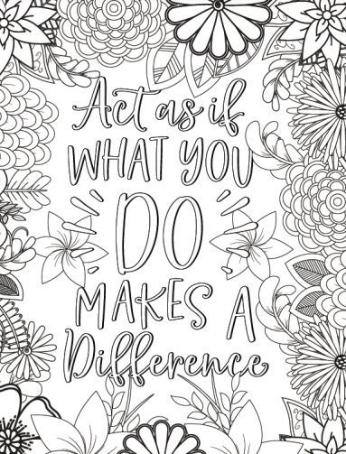 80 Page Bundle of Inspirational Colouring Pages for Kids, Teenagers ...