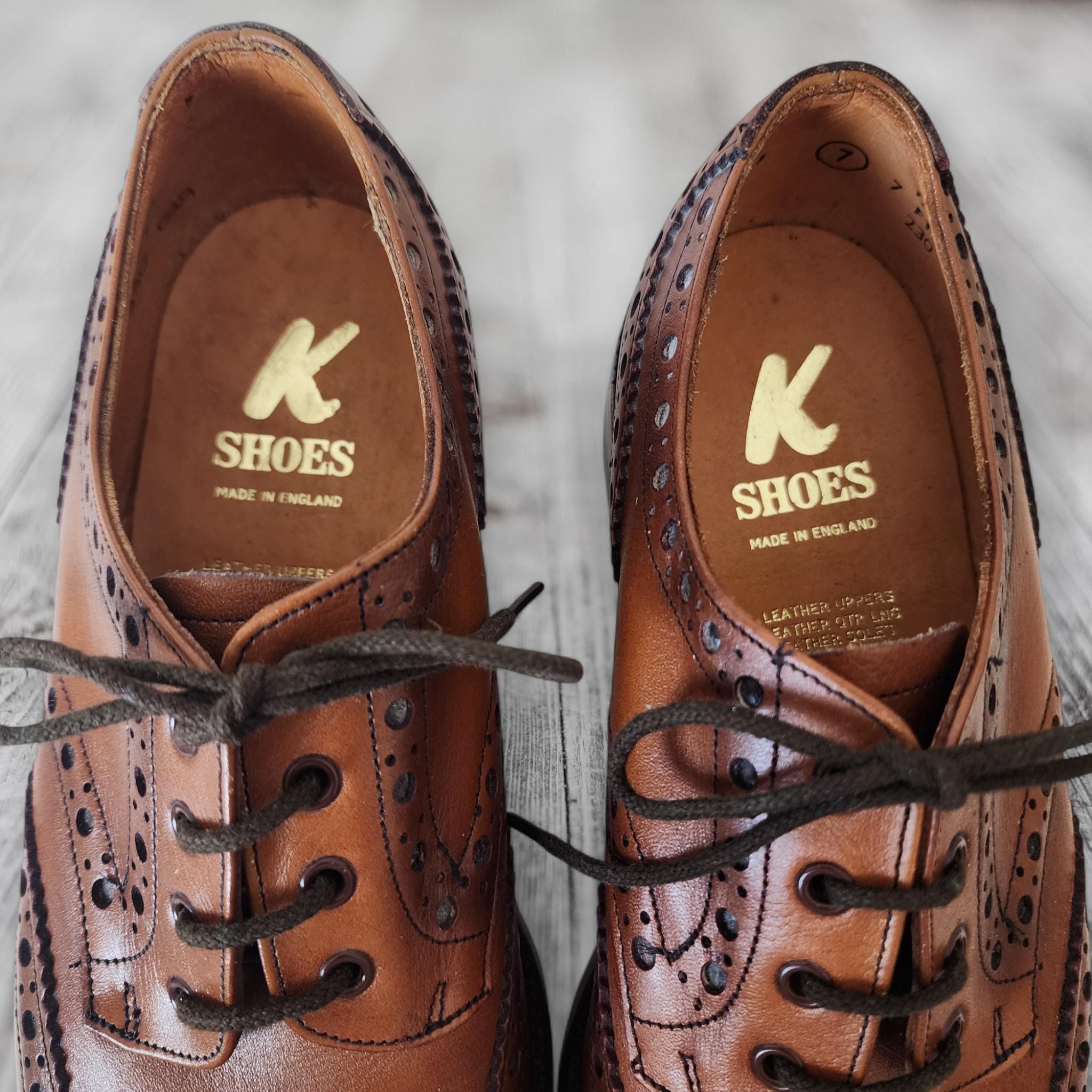 衣装・小道具向き 70's 英国製 K Shoes UK7.5 衣装・小道具向き 70´s 英国製 K Shoes UK7.5