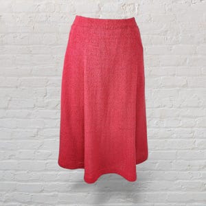 Chic Winter Retro Skirt for Women | Size 10 1970s Vintage Gem
