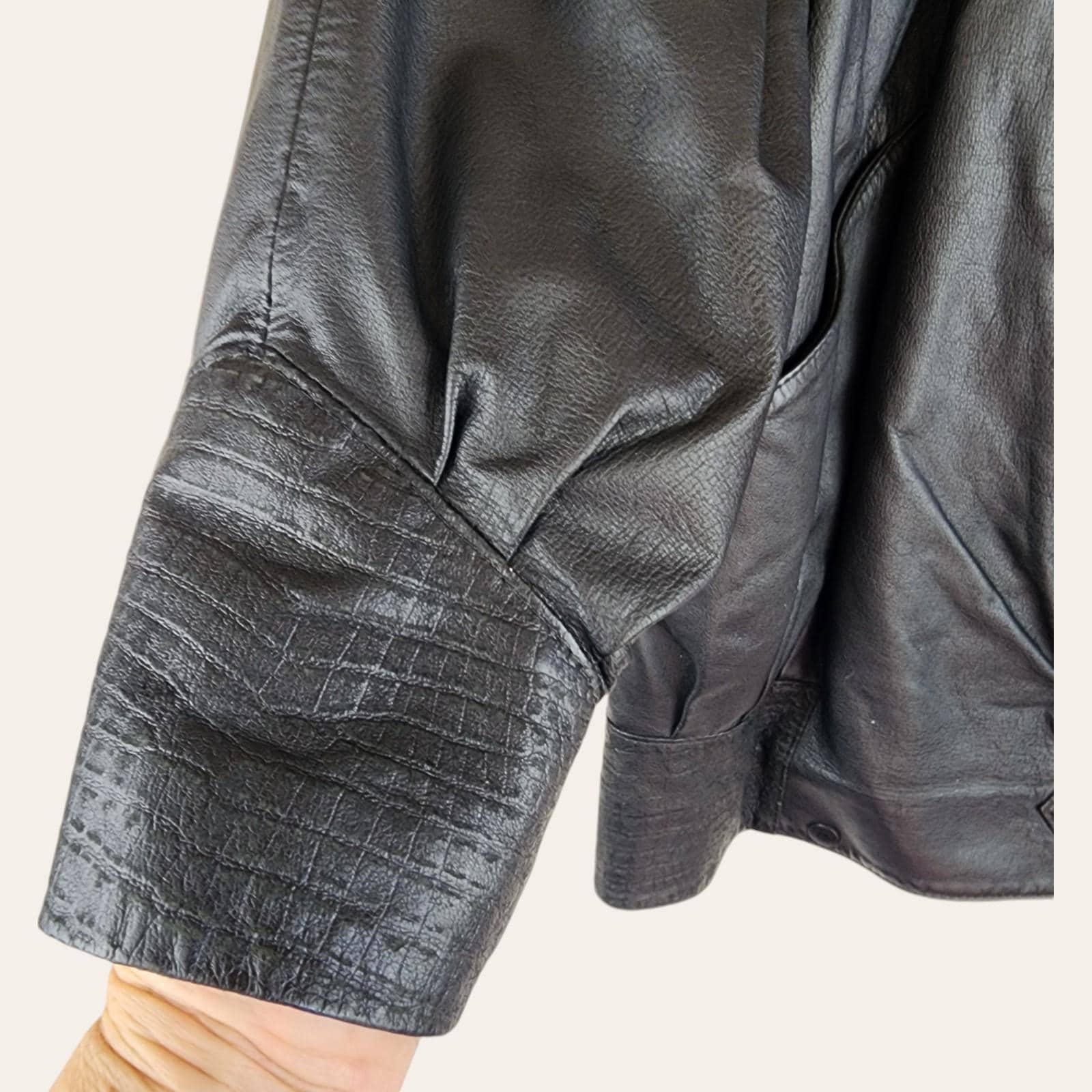 Vintage 80s AVIREX Type A2 Sack Time Leather Flyers Bomber