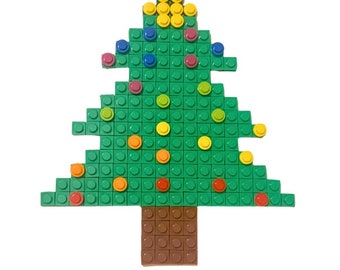 Build your own Christmas tree, Lego style