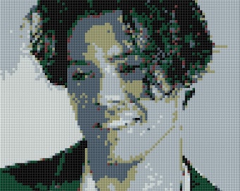 Erstellen Sie eine personalisierte Lego-Stil Porträt Handmade, Pixel Art