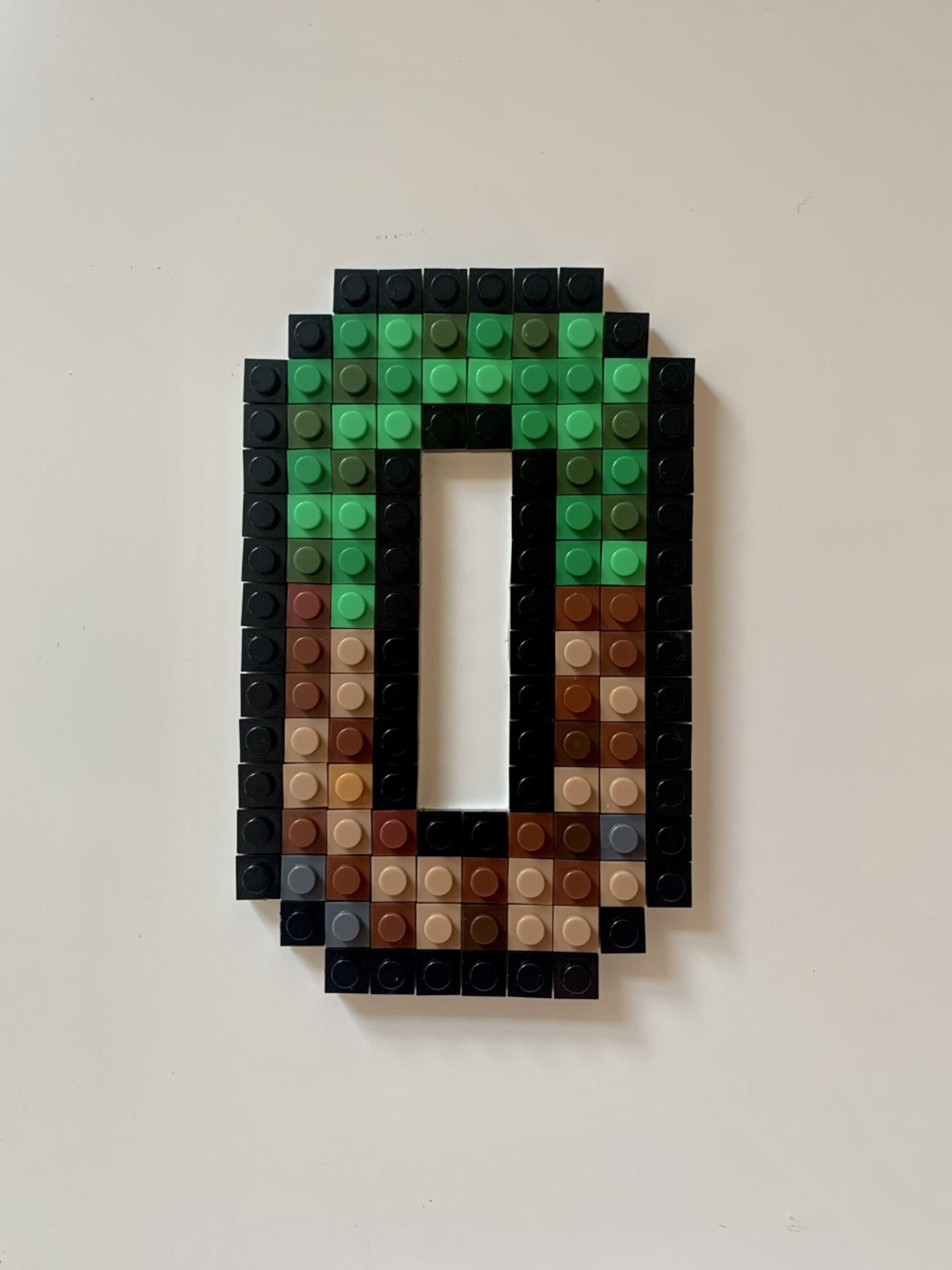 Minecraft Lego-Style Cake Toppers