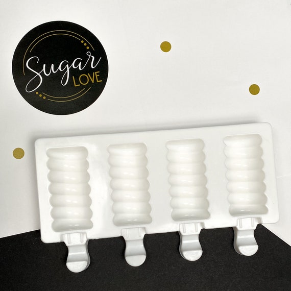 Mini Swirl Cakesicle Mold | 4-Cavity Silicone Popsicle Mold