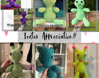 Astro The Alien Crochet Pattern