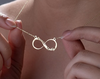 Infinity Nameplate - Etsy