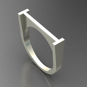 Anillo delicado de plata esterlina, anillo con inicial personalizado para ella, regalo conmemorativo, anillo con letra personalizada, anillo con el alfabeto, joyería personalizada
