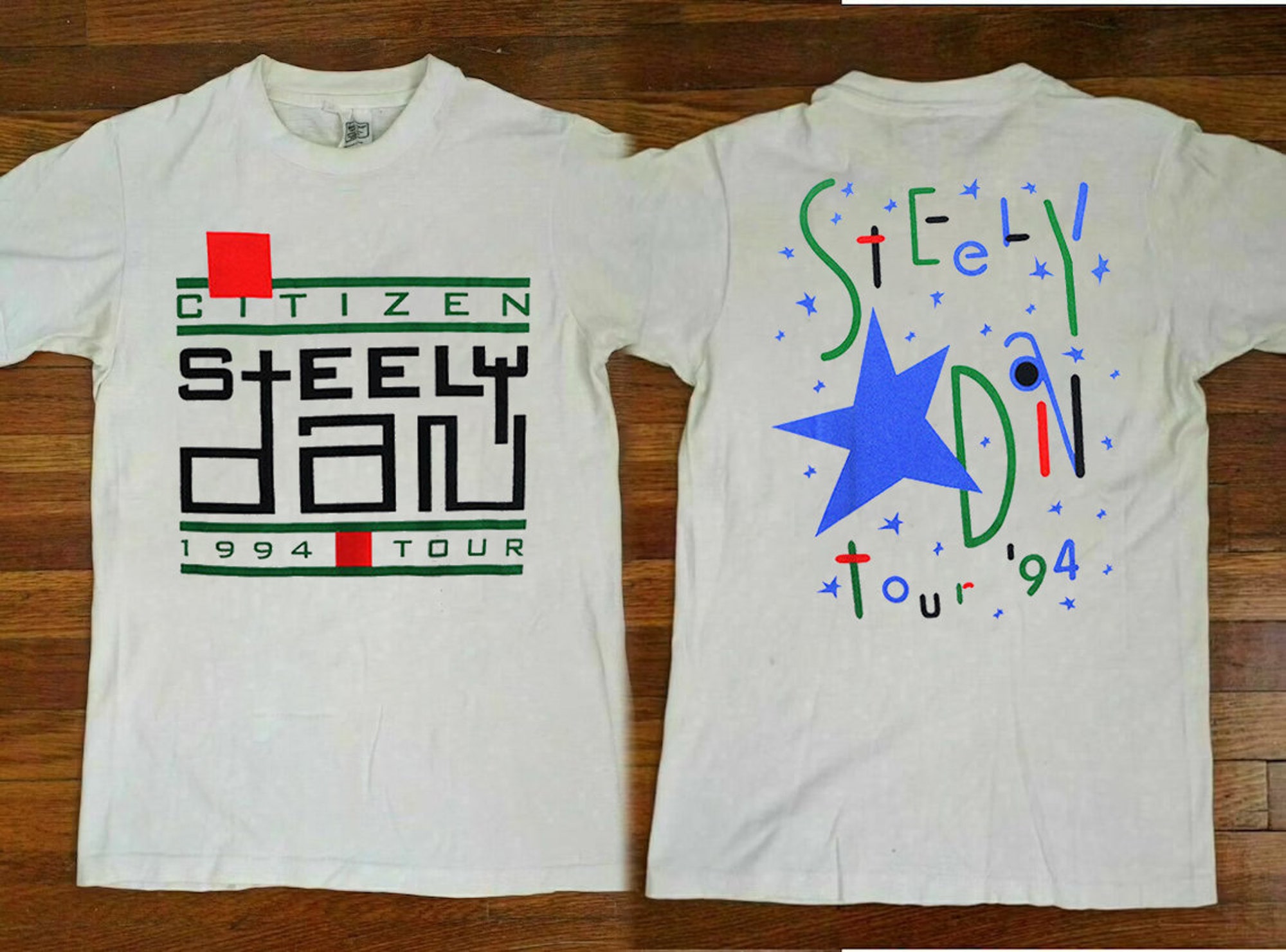 Vintage Citizen Steelly Dan 1994 Tour Concert T-Shirt