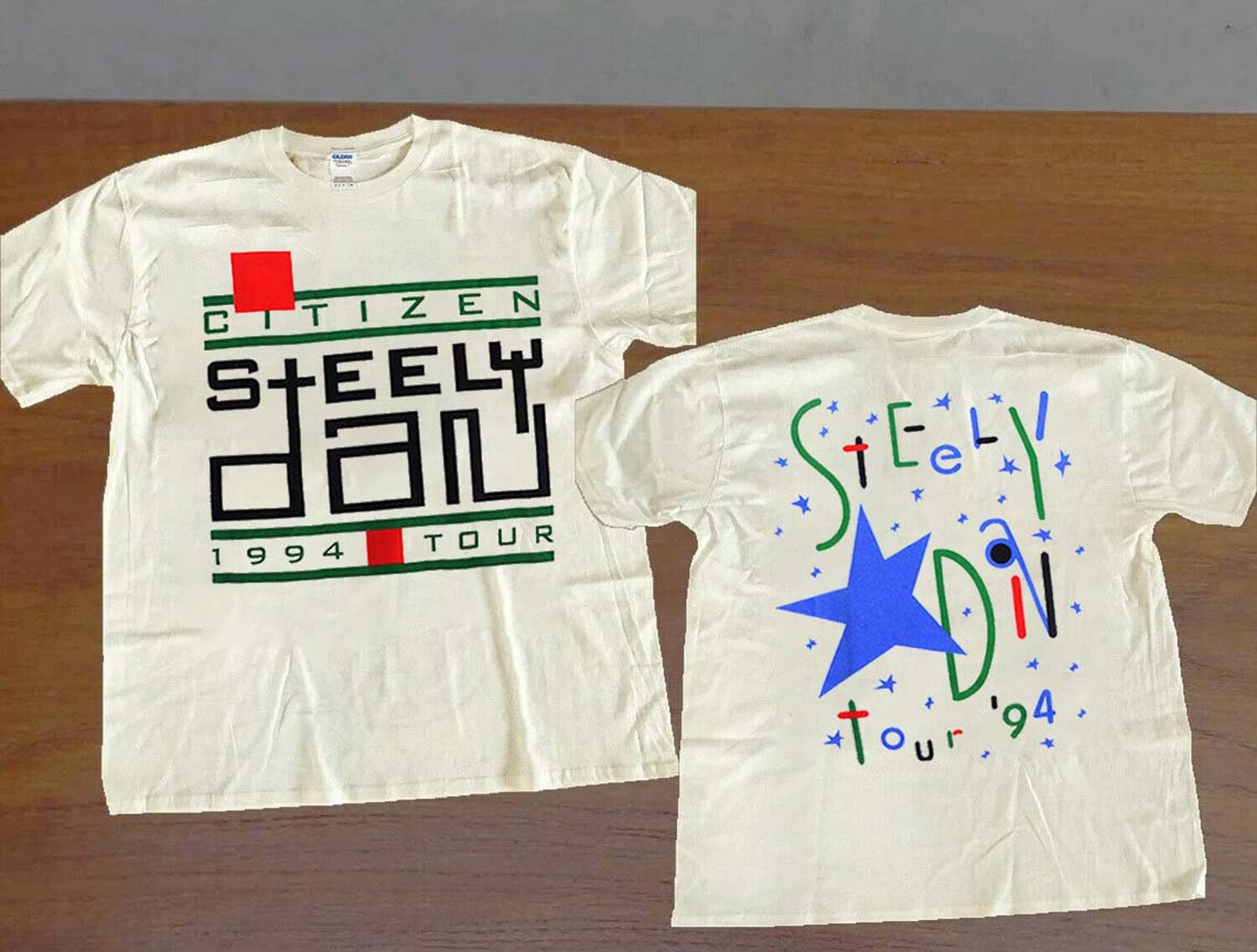 Discover Vintage Citizen Steelly Dan 1994 Tour Concert T-Shirt