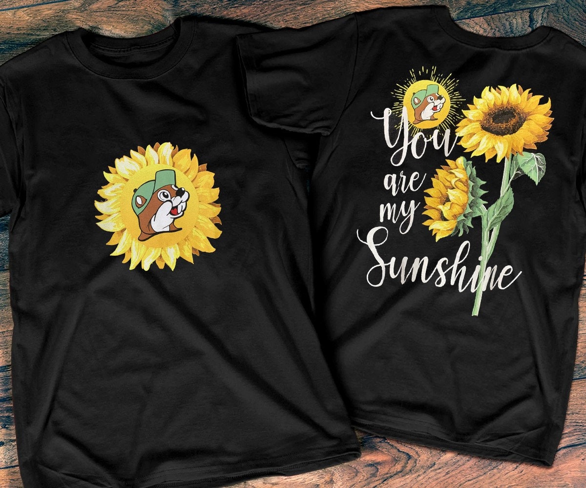 Bucees You Are My Sunshine Sunflower Tshirt Bucee's Etsy New Zealand