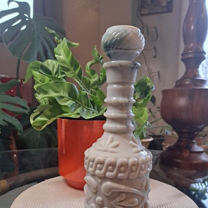 Jim Beam slag decanter with stopper