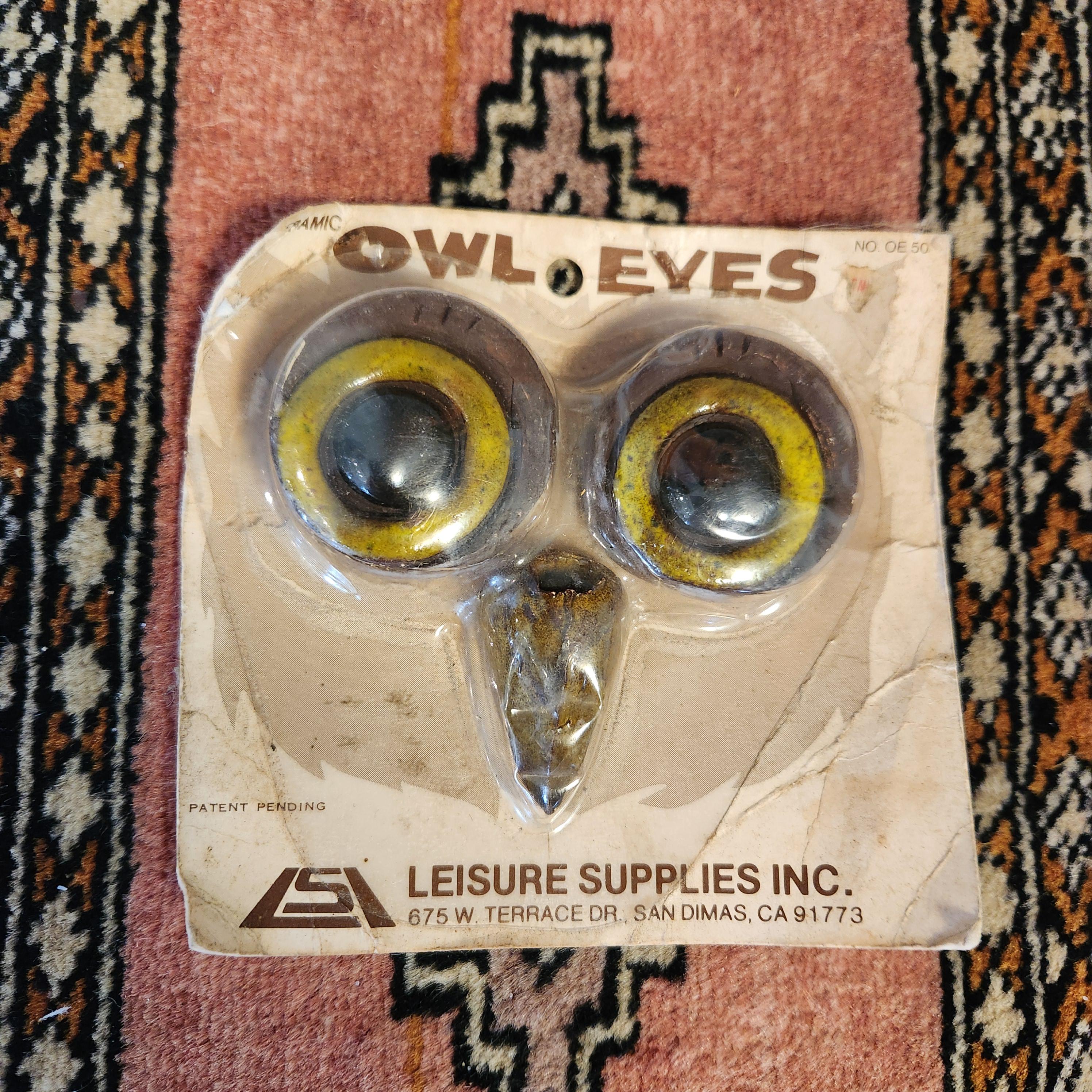 Owl Eyes & Beak - Etsy