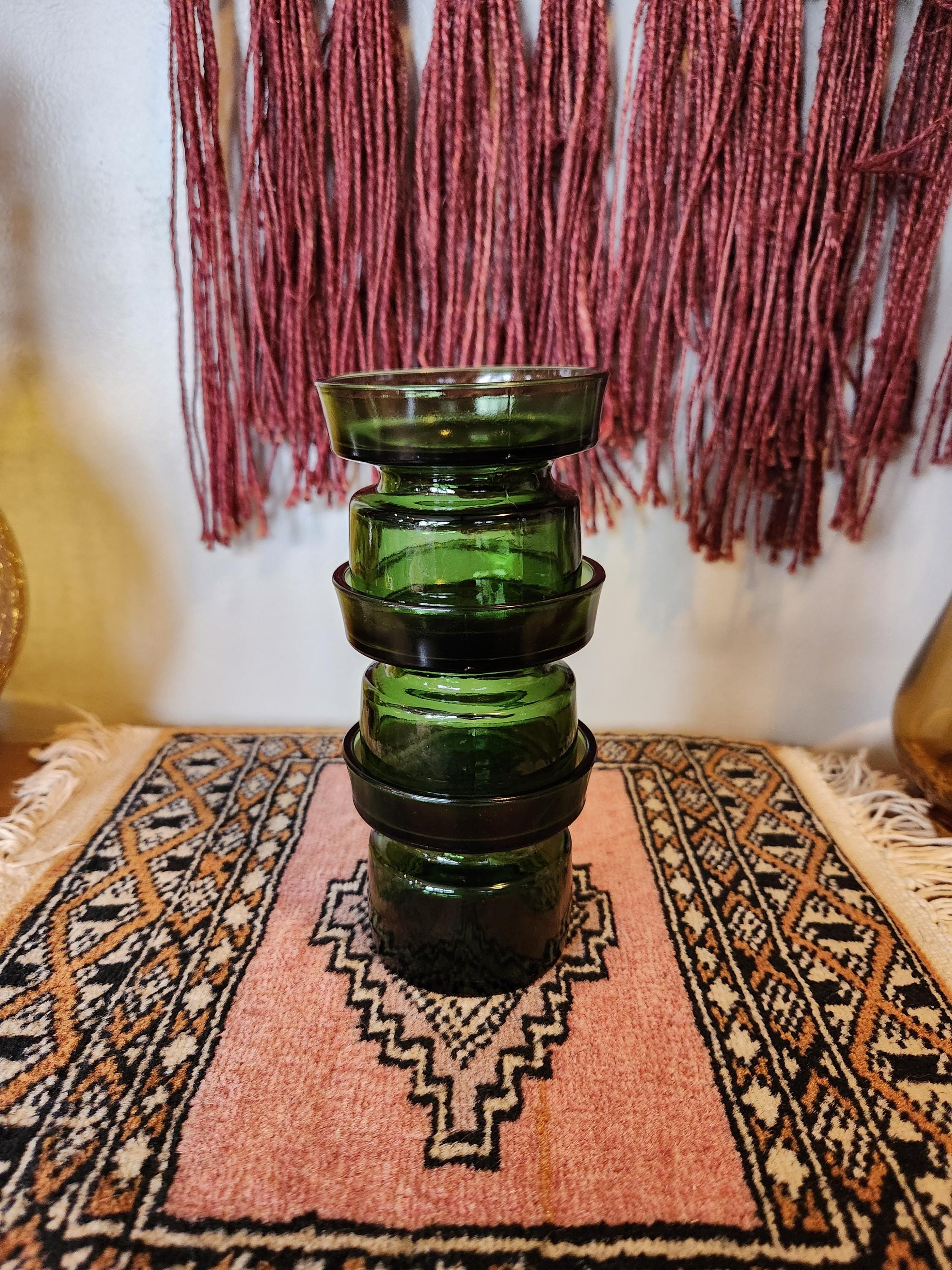 Vintage Dansk Green Candle Holder
