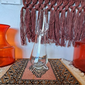 Le Smith Clear 3 Toe Swung Vase 11.5&quot;