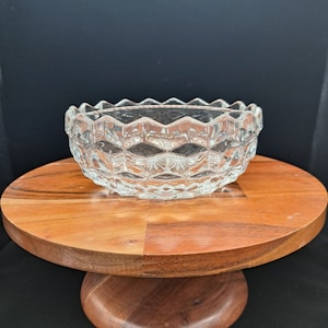 Vintage Fostoria american divided dish