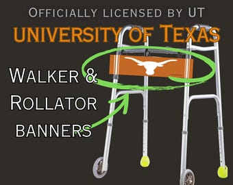 UT Longhorns Walker Name Plate: Texas Fan Gift