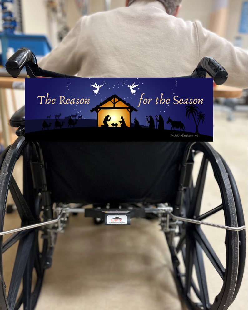 Wheelchair Accessory for Christmas, Wheelchair Decoration for Christmas