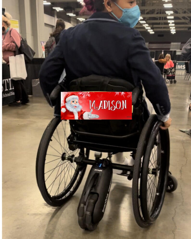 Wheelchair Accessory for Christmas, Wheelchair Decoration for Christmas