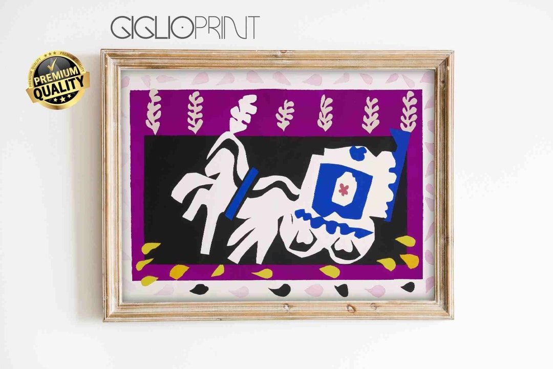 Henri MATISSE JAZZ PARIS Matisse Print Matisse Canvas Painting Matisse Wall Art Exhibition