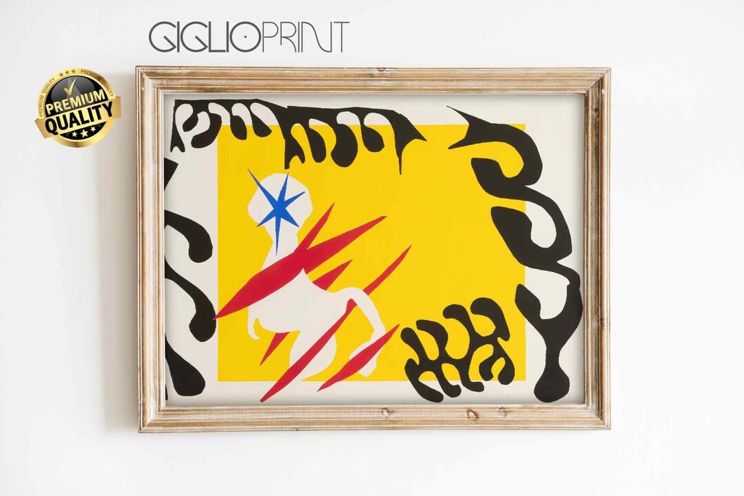 Henri MATISSE ELEPHANT Matisse Print Matisse Canvas Painting Matisse Wall Art Exhibition Poster