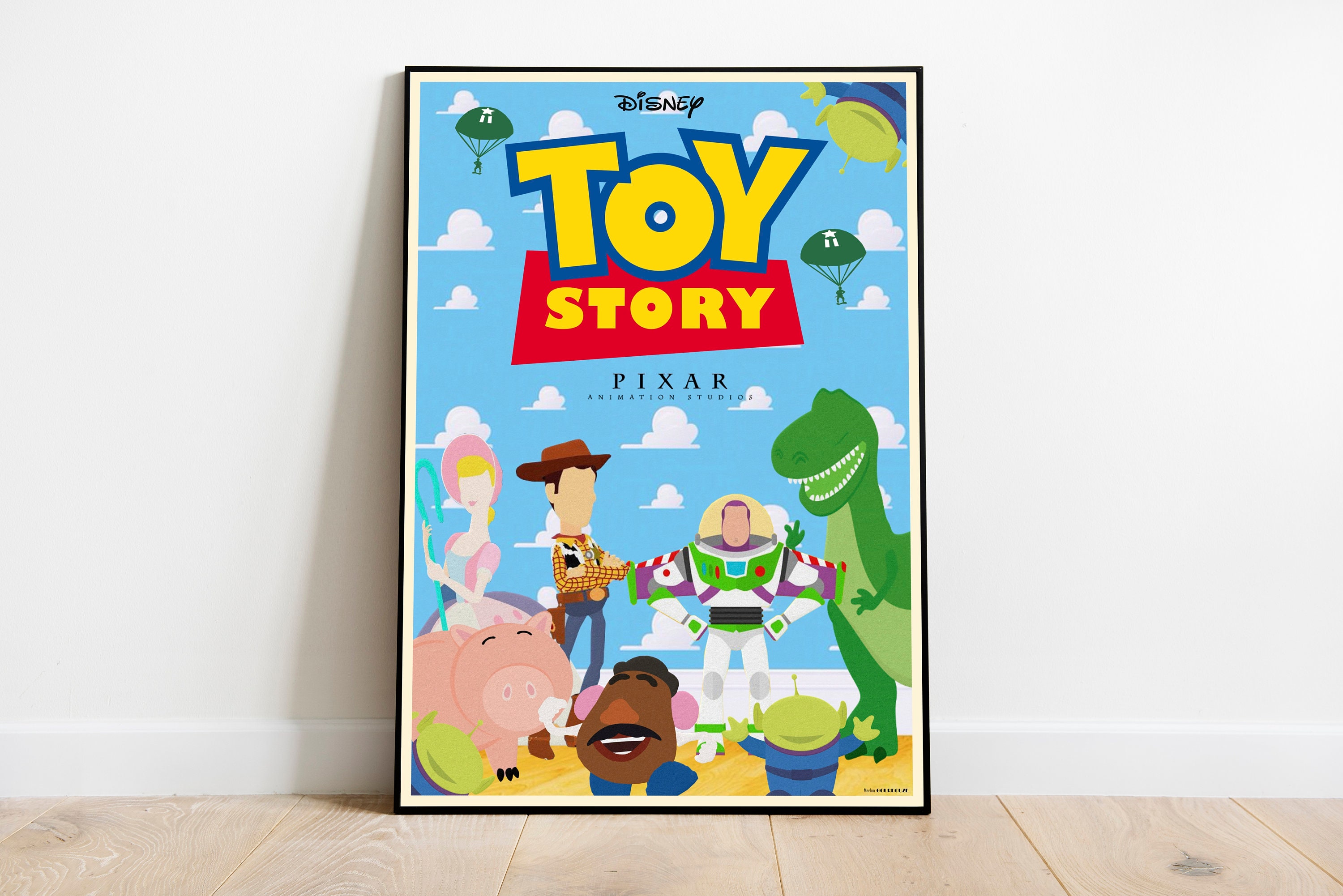Toy Story Cartoon Poster in A3 Format - Etsy UK Toy Story Cartoon Poster in A3 Format - Etsy UK