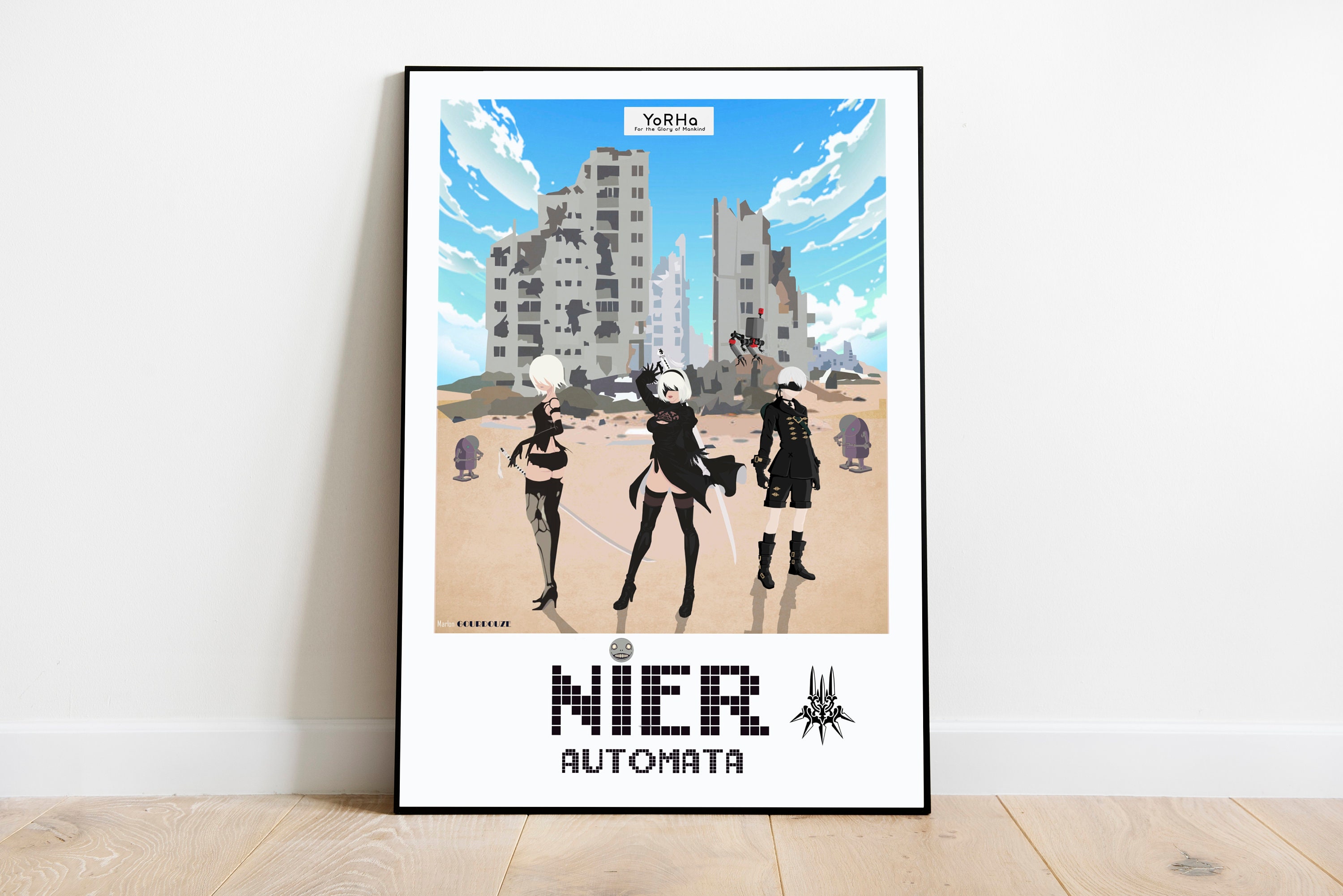 NieR Replicant - Protagonist *Watercolor* Poster for Sale by