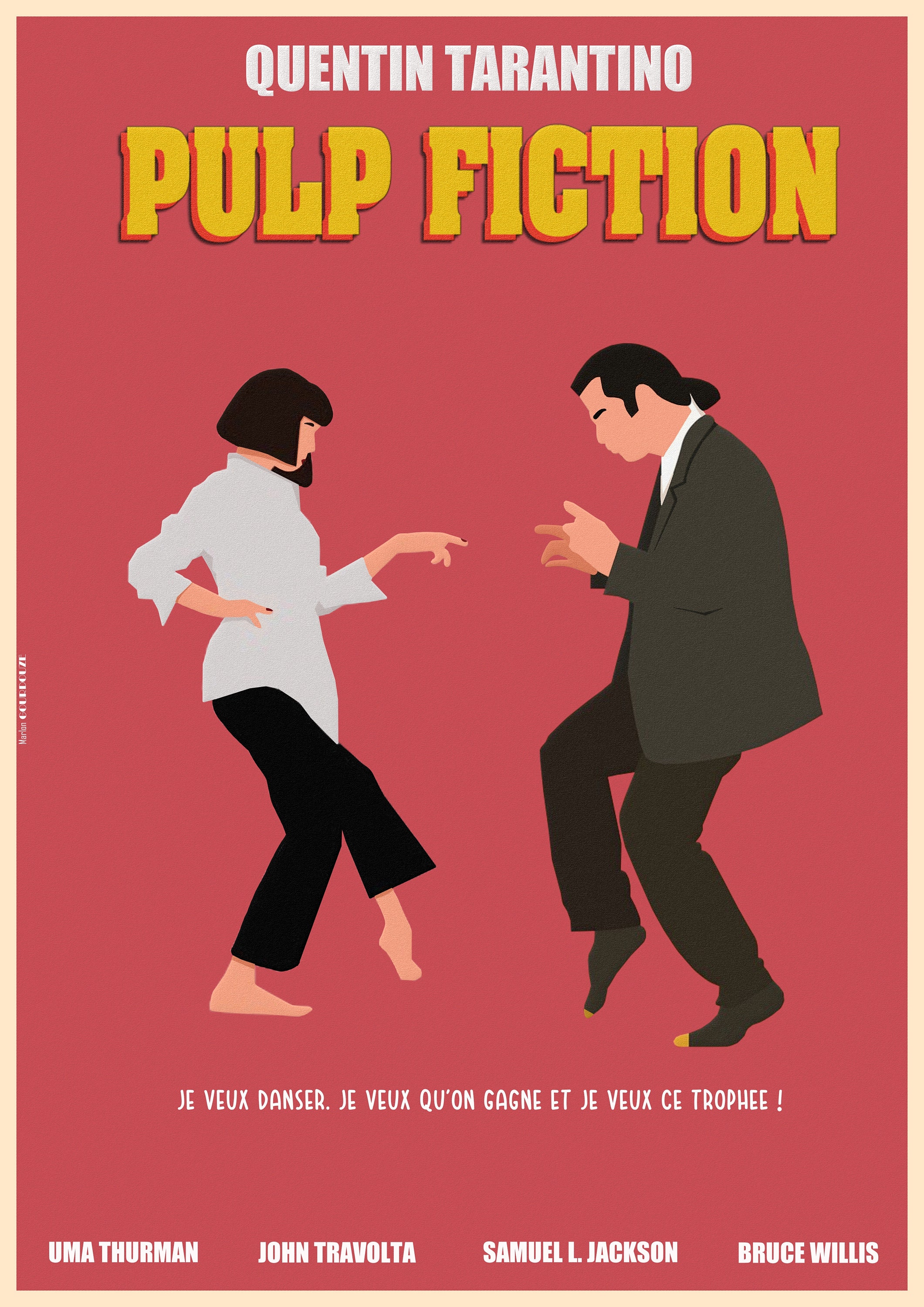 Poster of the film Pulp fiction Poster sold by Henry, SKU 25753385