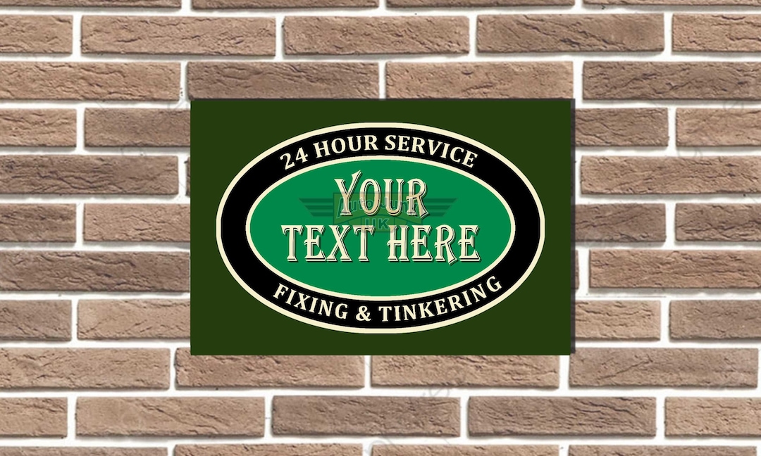 Personalised Man Cave Metal Sign Garage & Bar Wall Plaque - Etsy