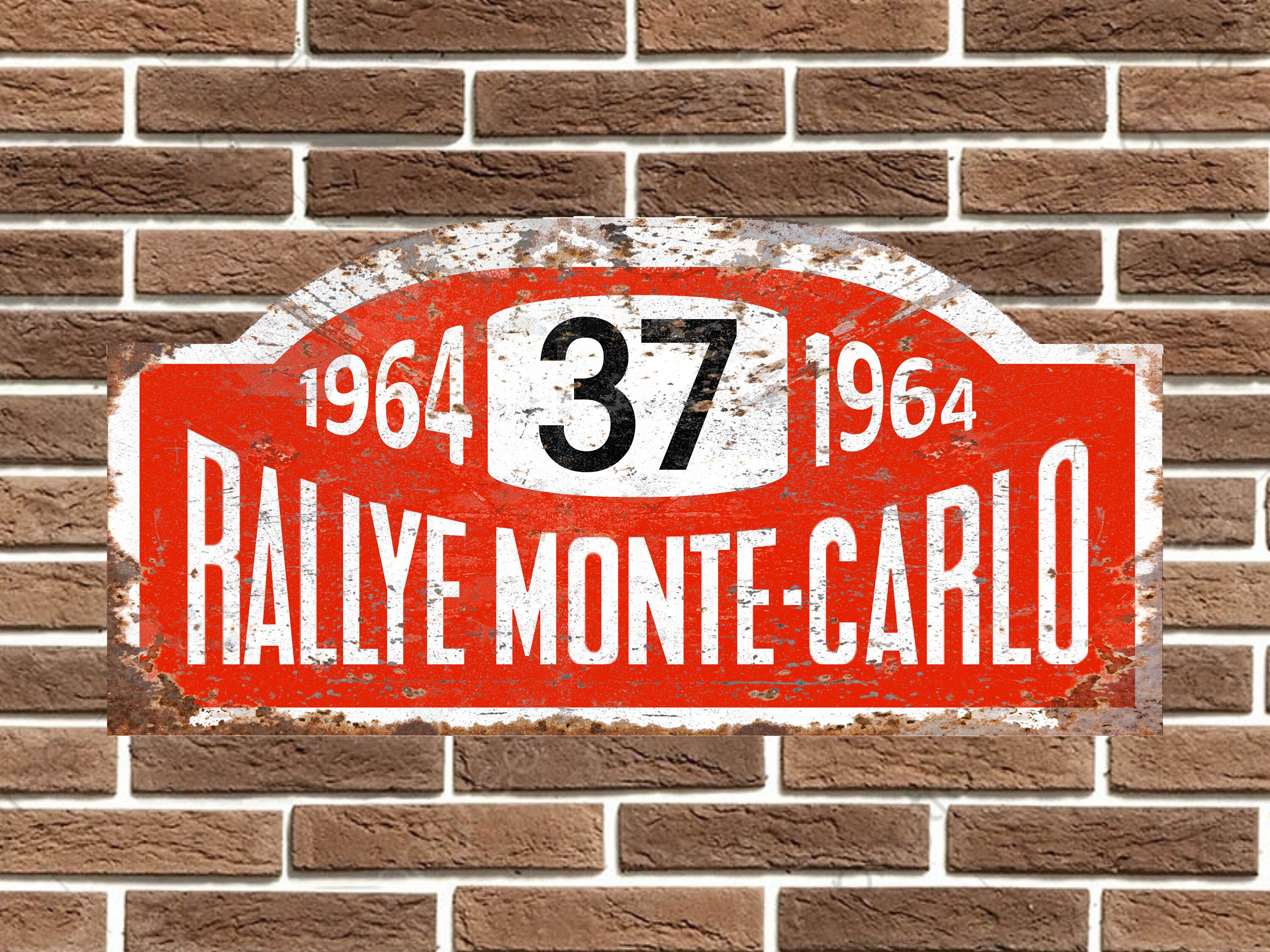 BEAU PIN'S PLAQUE 82 EME RALLYE MONTE CARLO 2014 ZAMAC