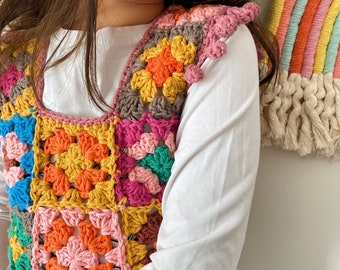 Little girl crochet sweater