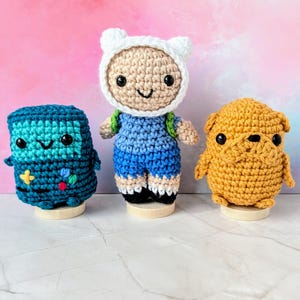 Crochet Cartoon Characters Handmade