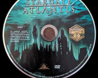 Stargate Atlantis Season 4 Disc 5 Only Replacement DVD MGM 2007 Science Fiction