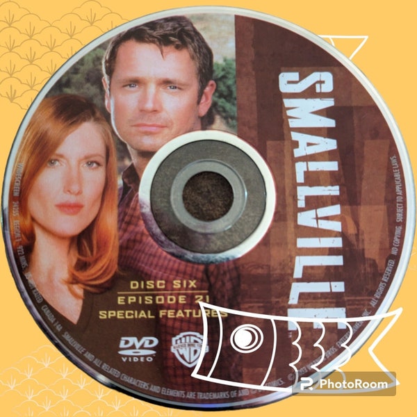 Smallville Season 1 Disc 6 DVD Disc Only 2003 Episode 21 Special Features