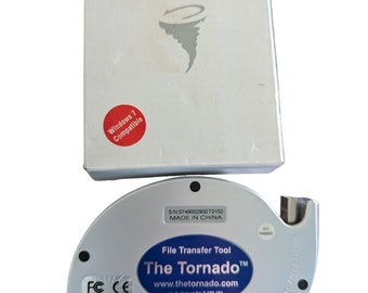 The Tornado PC to PC Data Transfer Device Voted Best Gadget 2007 Computer Boxed